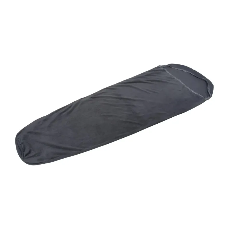 Mil-Tec Schlafsack Fleece · Negro
