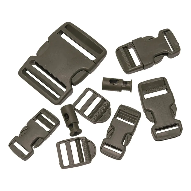 Mil-Tec Schnallen 9ER Set · Verde / OD