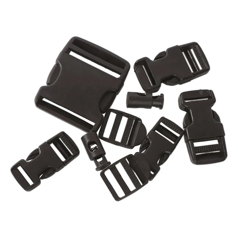 Mil-Tec Schnallen 9ER Set · Negro
