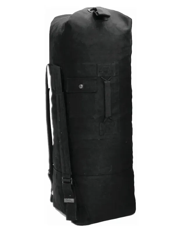 Mil-Tec Seesack US Mit Doppelgurt CO · Negro