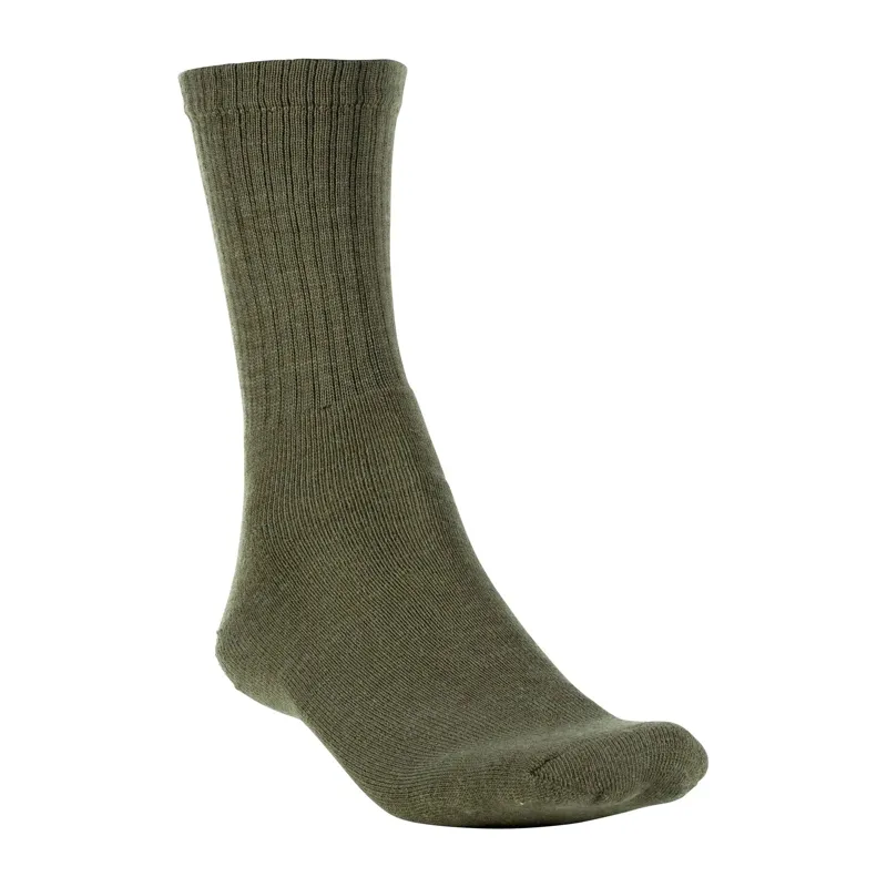 Woolpower Socken Classic 200 Pine · Verde / OD