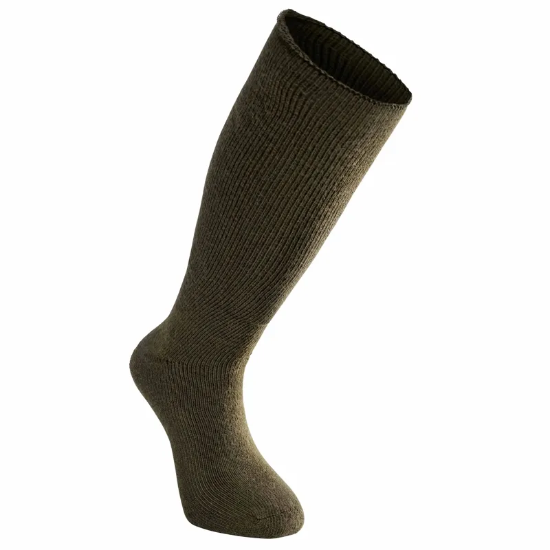 Woolpower Socken Knee-High 600 Pine · Verde / OD