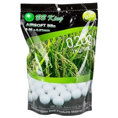 Softair-Kugeln High Precision BIO BBs - BB King