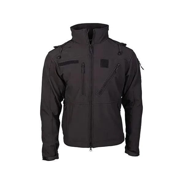 Mil-Tec Softshelljacke SCU 14 · Negro
