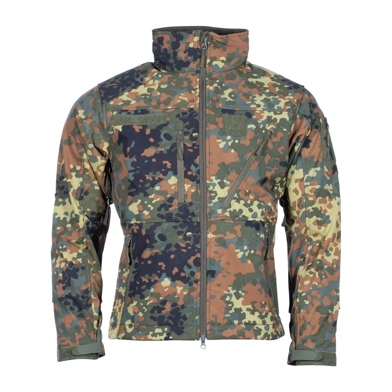 Mil-Tec Softshelljacke SCU 14 · Flecktarn