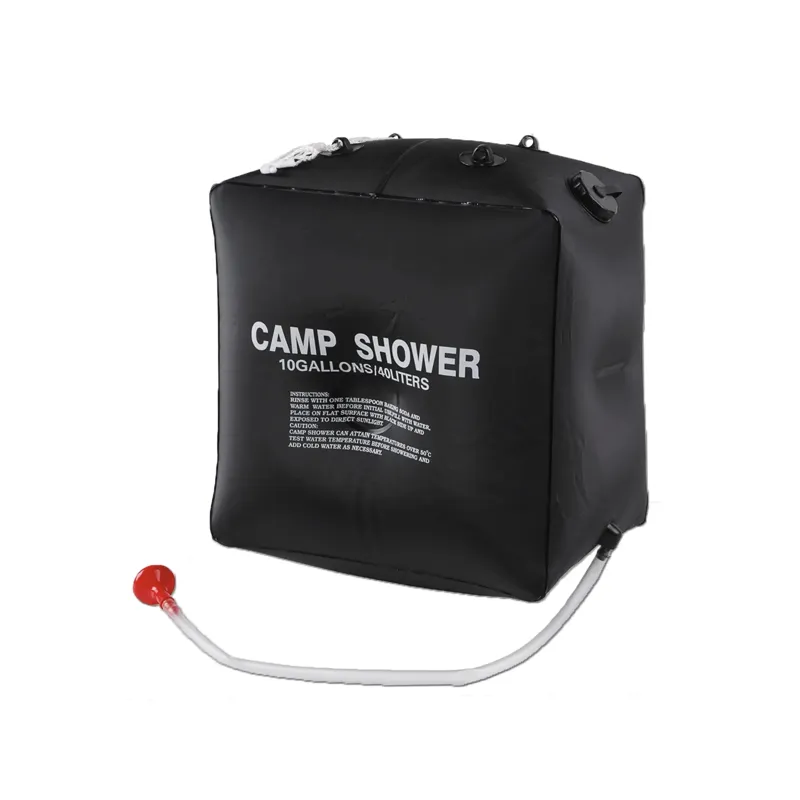 MFH Solardusche 40 Liter · Negro