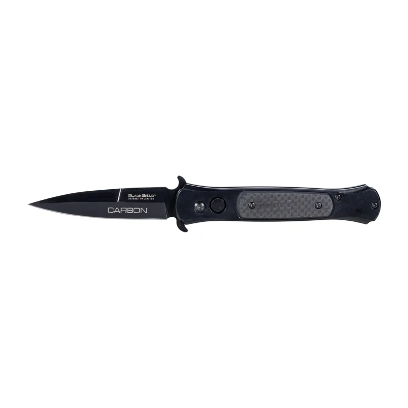 BlackField Springmesser Carbon · Negro