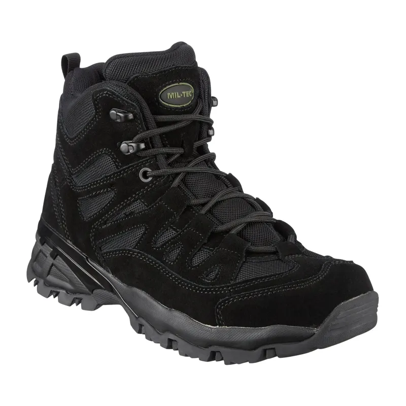 Mil-Tec Squad Stiefel 5 Inch · Negro