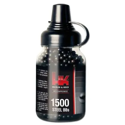 Stahl BBs 4.5 mm 1500 Stück - Heckler & Koch