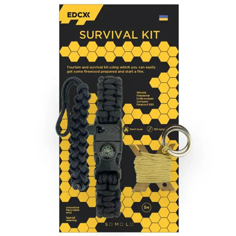 EDCX Survivalkit · Negro
