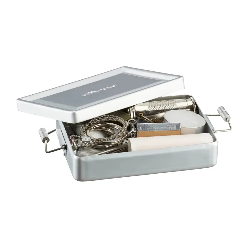 Mil-Tec Survivalkit Mit Aluminiumbox