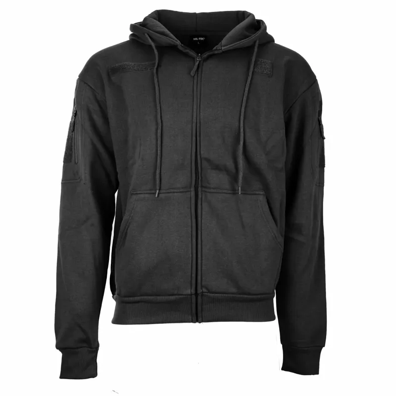 Mil-Tec Tactical Kapuzenjacke · Negro