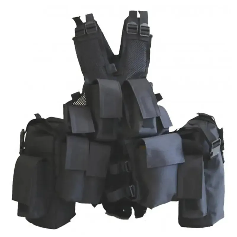 A. Blöchl Tactical Weste · Negro