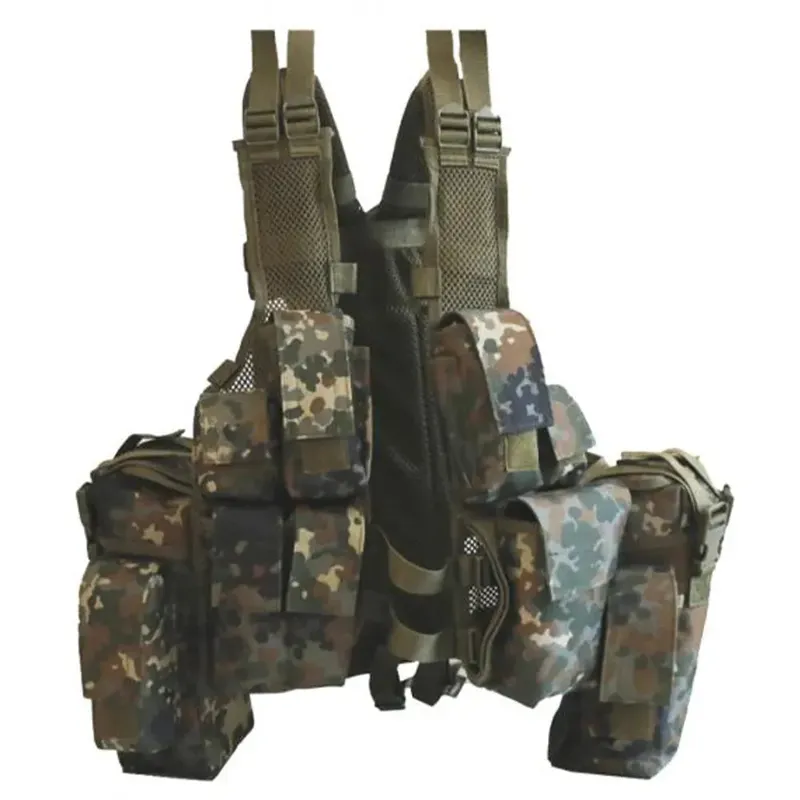 A. Blöchl Tactical Weste · Flecktarn