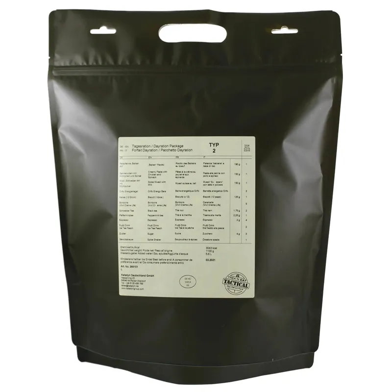Katadyn Tagesration Day Ration Pack Typ 2
