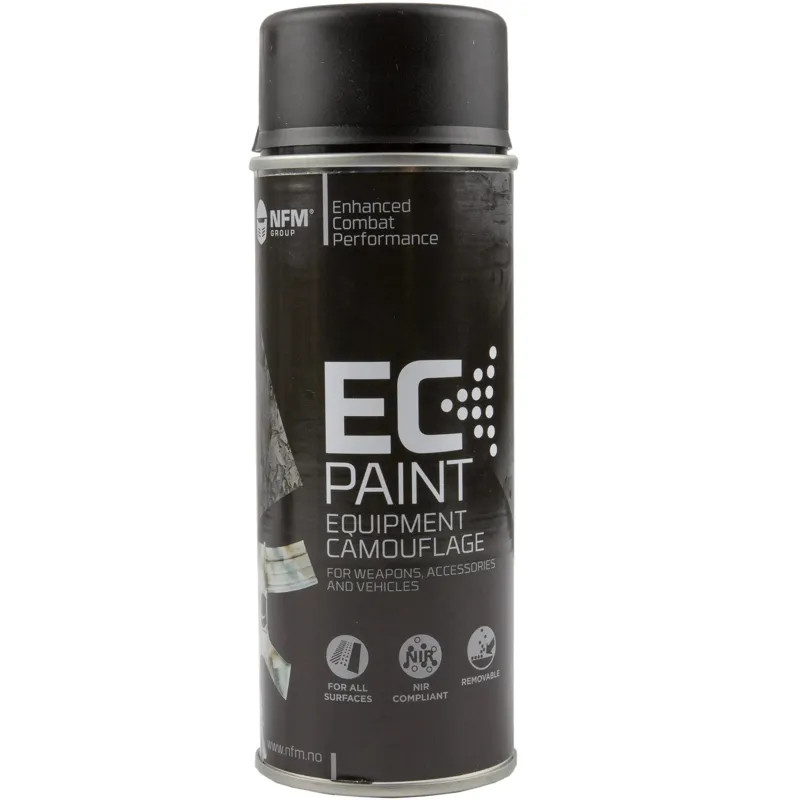 NFM Group Tarnfarbe EC Paint 400 ml · Negro