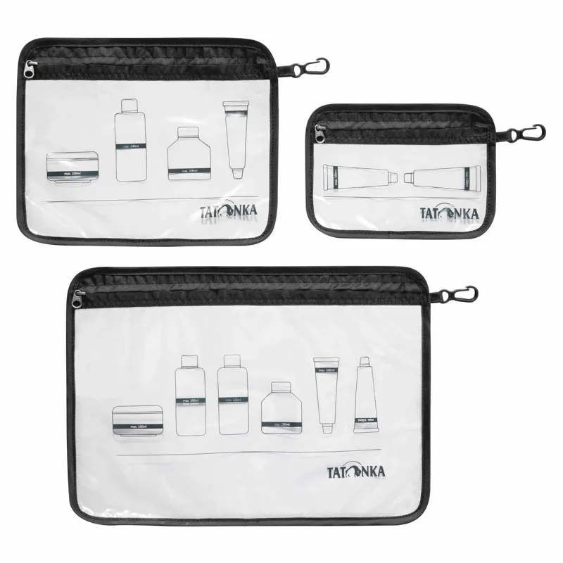 Tatonka Taschen Zip Flight Bag Set · Negro