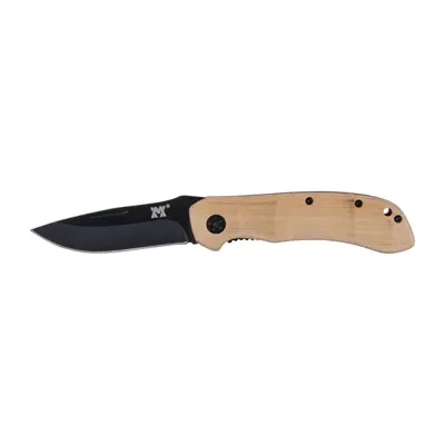 Taschenmesser Bambus Holz - KH Security