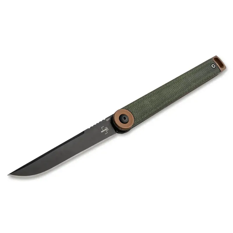 Böker Plus Taschenmesser Kaizen · Verde / OD
