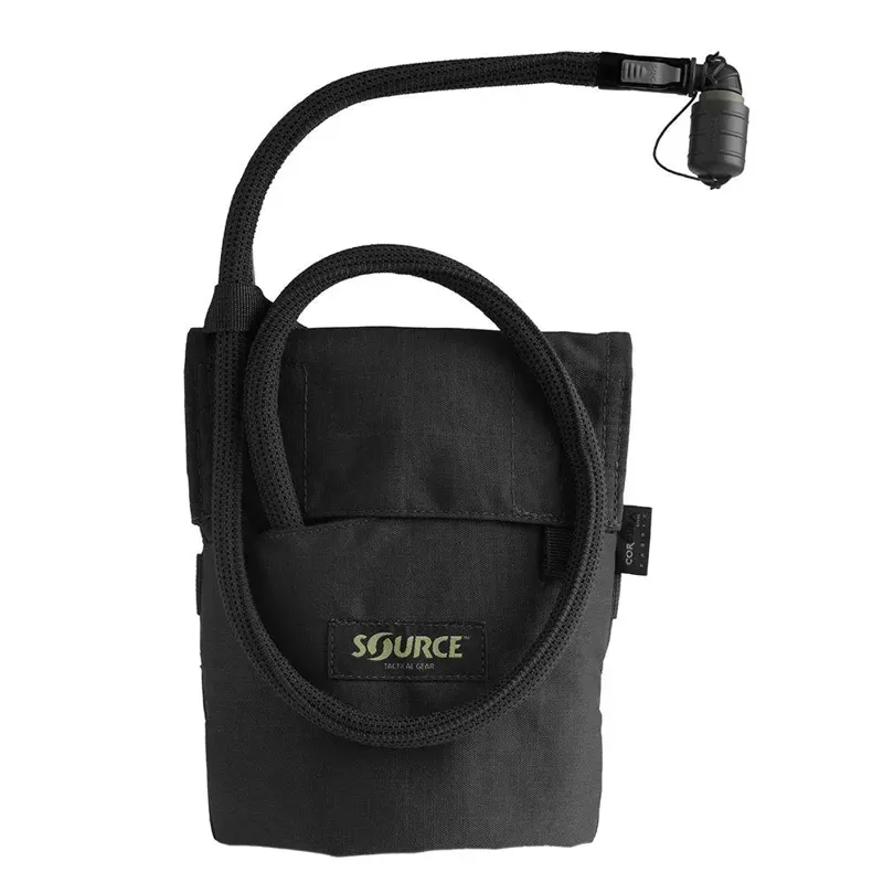 Source Trinkblase Kangaroo Pouch 1 L · Negro