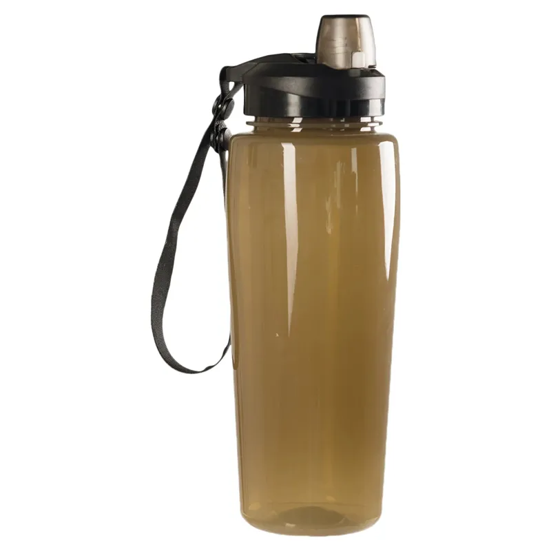 Mil-Tec Trinkflasche Transparent · Coyote