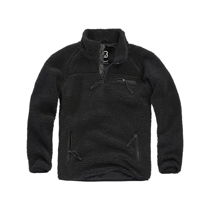 Brandit Troyer Teddyfleece · Negro