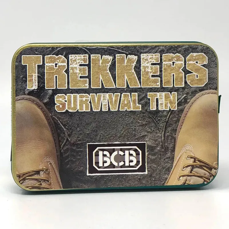 BCB International Überlebensset Trekker Survival Tin