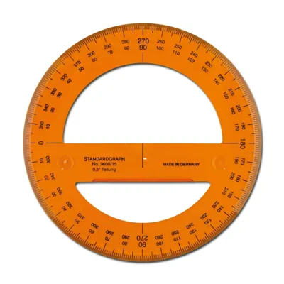Vollkreis-Winkelmesser - Standardgraph
