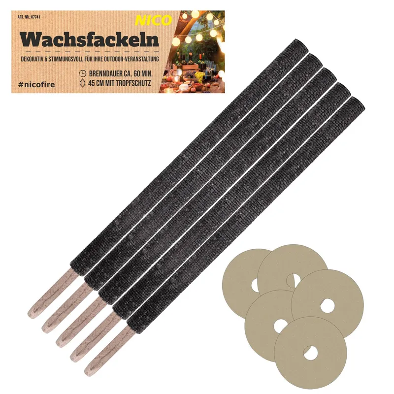 Nico Europe Wachsfackel