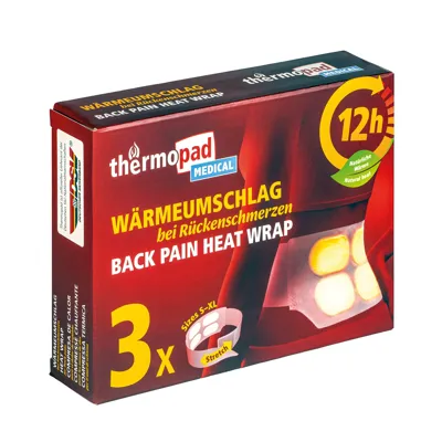 Wärmeumschlag Bei Rückenschmerzen 3 Stück - Thermopad