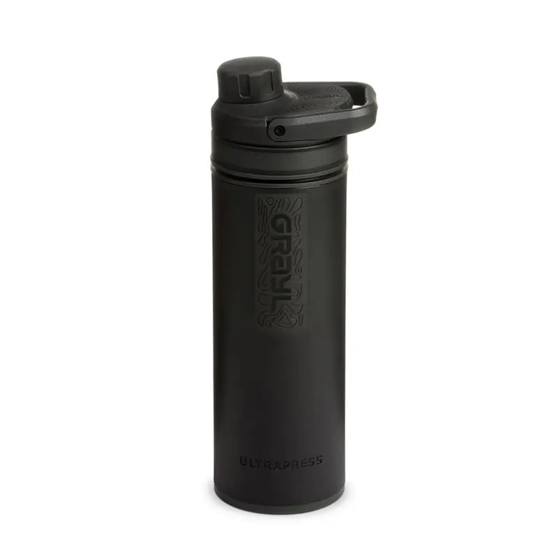 Grayl Wasserfilter UltraPress Purifier Bottle Covert · Negro