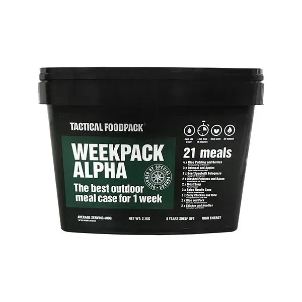 Tactical Foodpack Weekpack Alpha