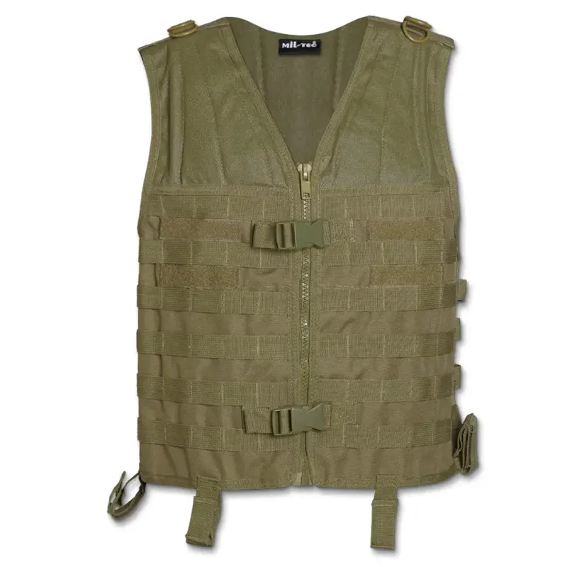 Mil-Tec Weste MOLLE Carrier · Verde / OD