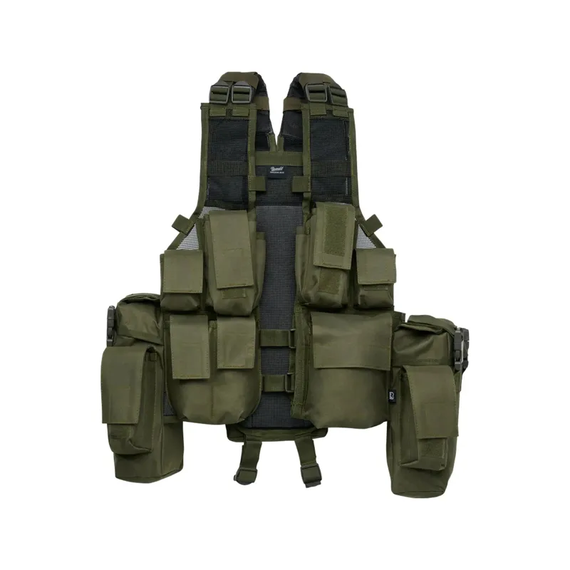 Brandit Weste Tactical Vest · Verde / OD