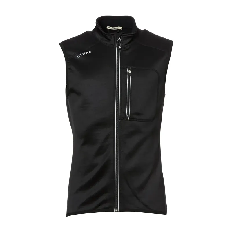 Aclima Weste Woolshell Vest Jet · Negro
