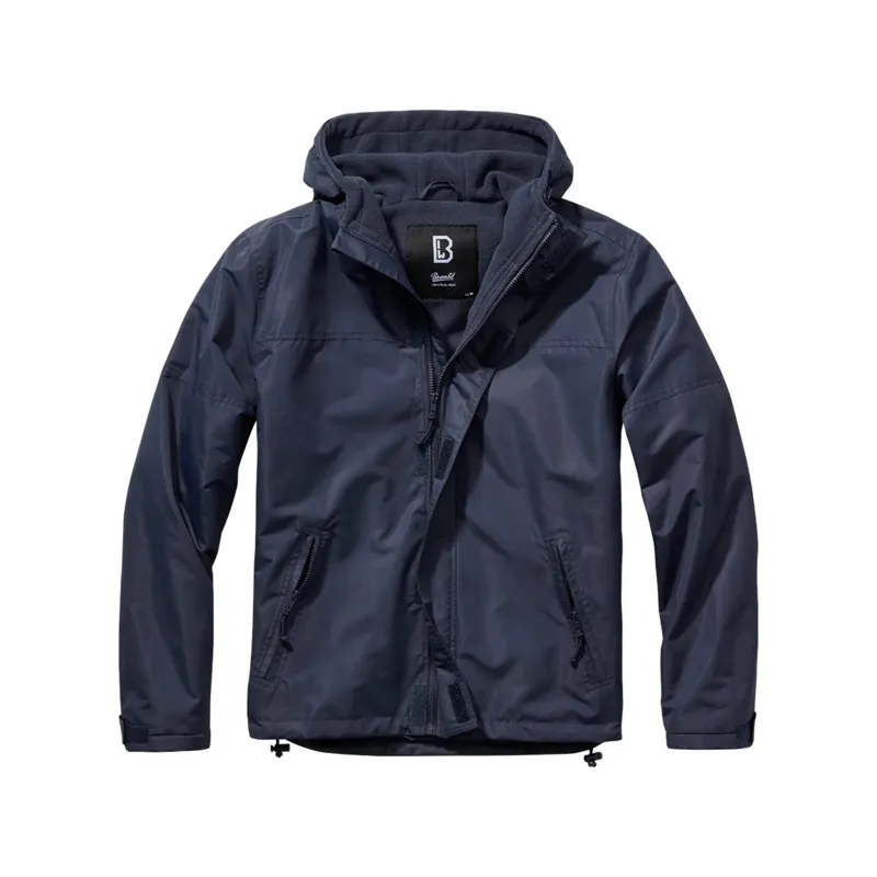 Brandit Windbreaker Frontzip · Azul