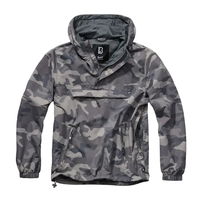 Brandit Windbreaker Summer · Grey camo