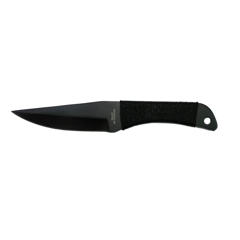 Haller Wurfmesser Basic II · Negro
