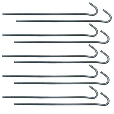 Zeltnagel Offen 20 cm 10ER Pack - BasicNature
