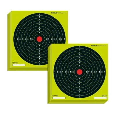 Zielscheiben Splatter Targets 25ER Pack 14x14cm - 08 - SHIELD Germany