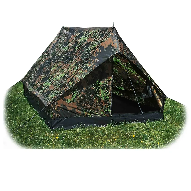 Mil-Tec Zweimannzelt Mini Pack Standard · Flecktarn