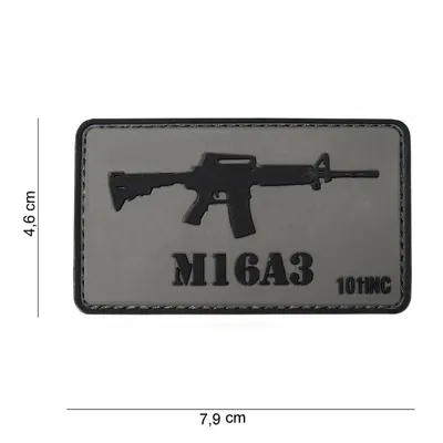 3D PVC M16A3 Gun Patch - Van Os Imports