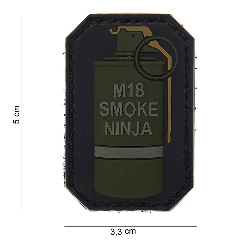 Van Os Imports 3D PVC M18 Smoke Ninja Patch
