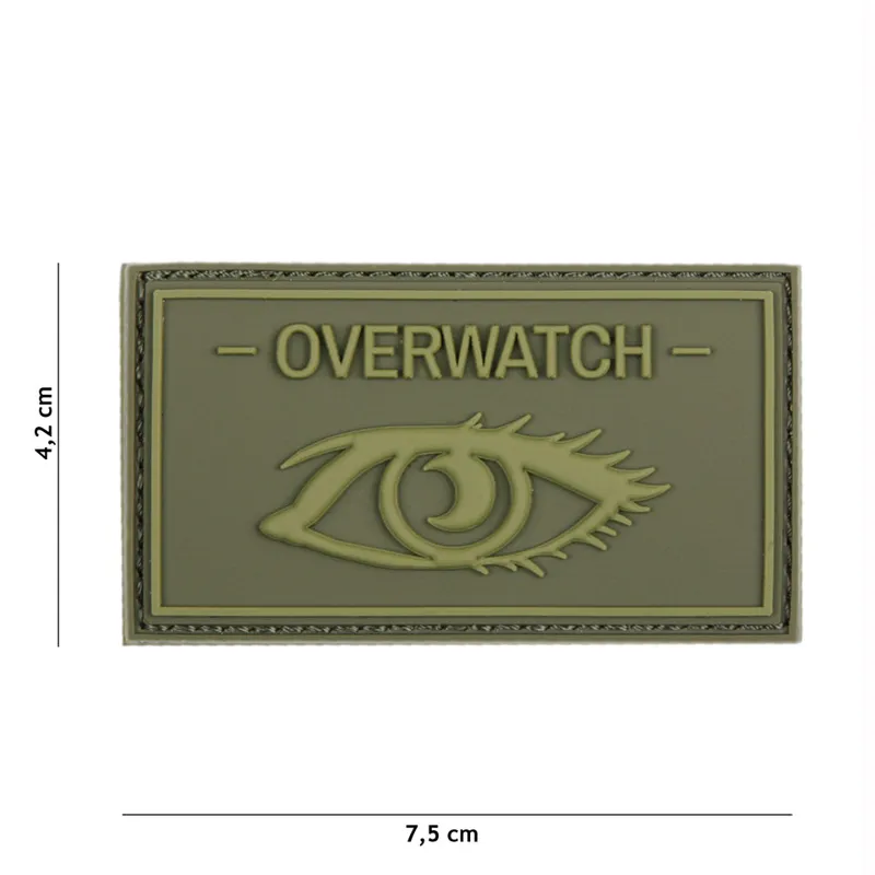 Van Os Imports 3D PVC Overwatch Patch