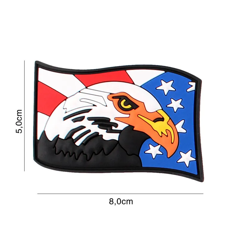 Van Os Imports 3D PVC USA Eagle Adler Patch