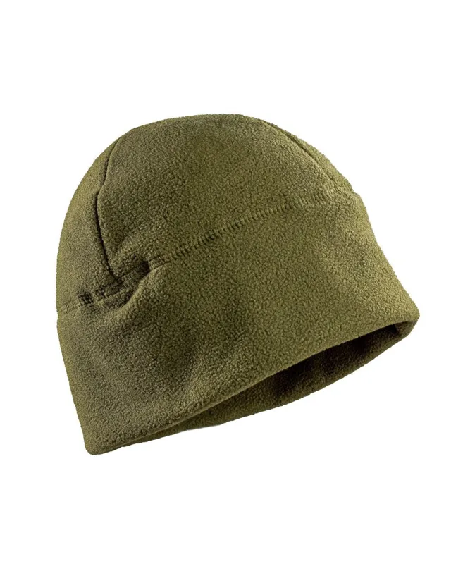 A. Blöchl Fleece Mütze Delta · Verde / OD