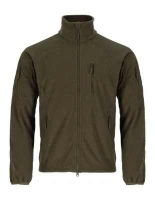 Grid Fleece Jacke Operator Sweatjacke - A. Blöchl
