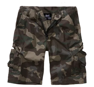 Kids BDU Ripstop Shorts Darkcamo - Brandit