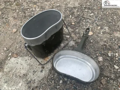 BW Kochgeschirr Feldgeschirr Big Pot Gebraucht - Bundeswehr