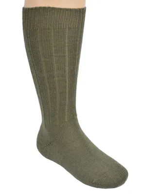 BW Stiefelsocken Mit Plüschsohle Lang - Bundeswehr